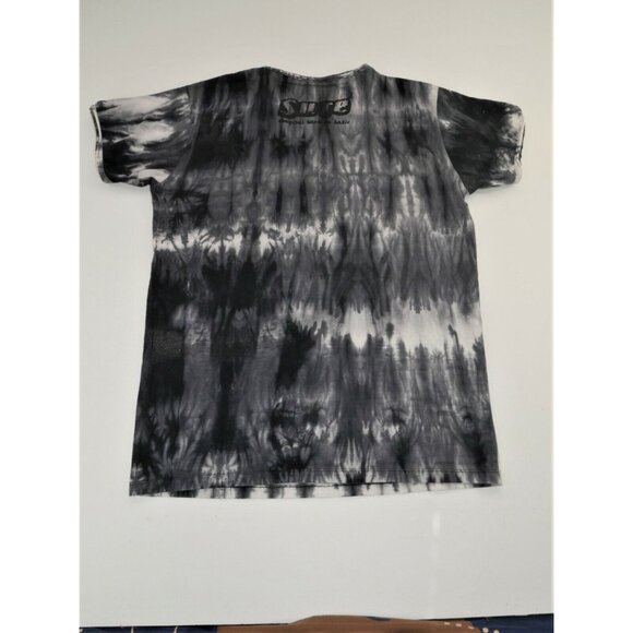 Black Tie Dye Om Design Original Sure Short Sleeve T-shirt Sure Mens Medium - Picture 2 of 6